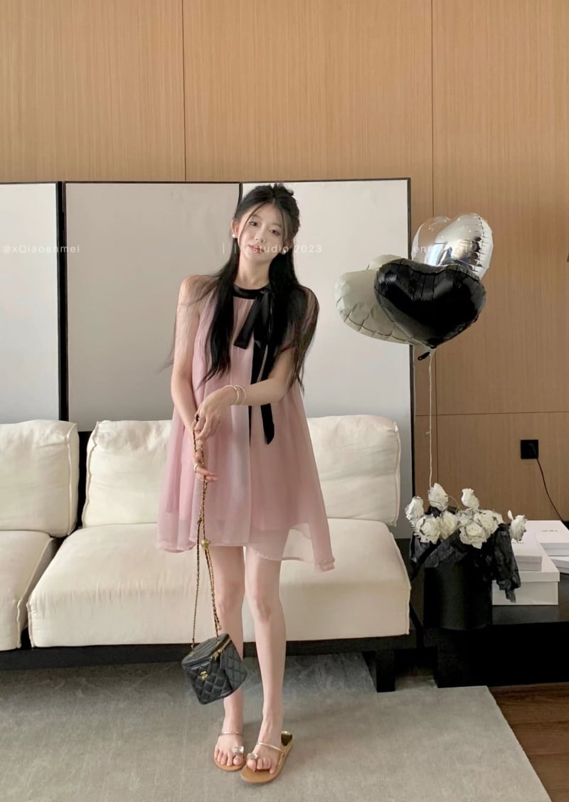 【dress】ノースリーブワンピース　M24531