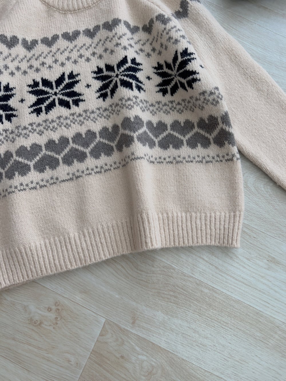 【tops】クルーネックニットセーター　M27111
