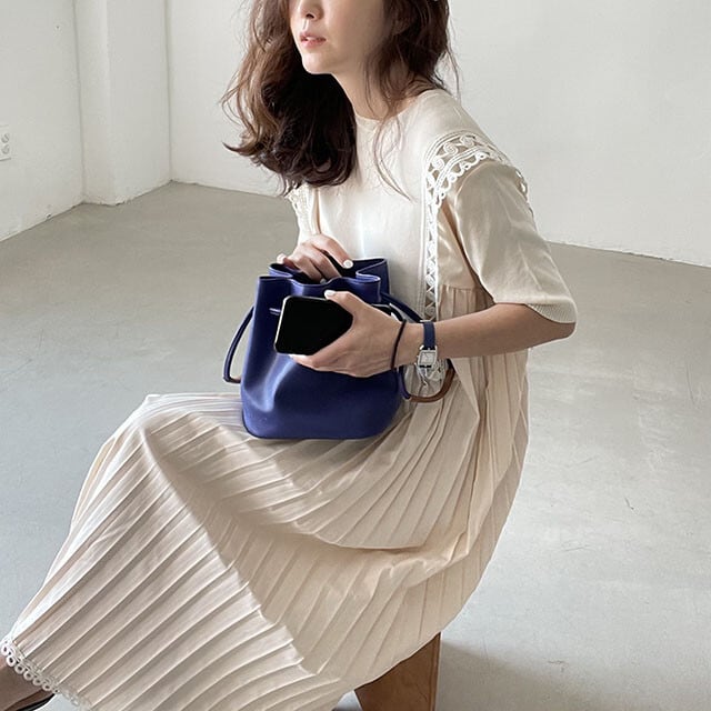 【dress】プリーツワンピース　M24736