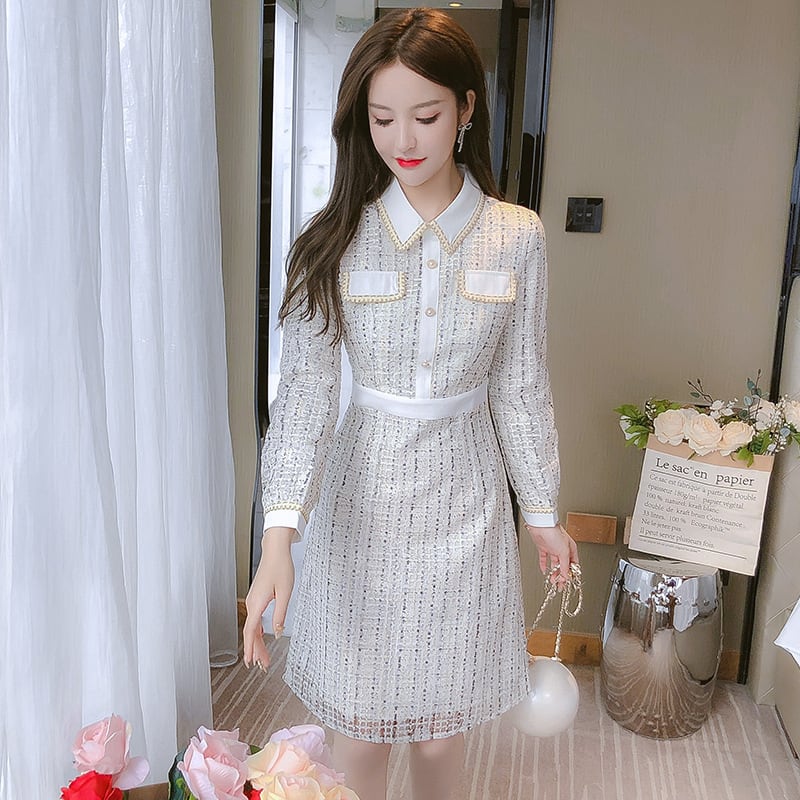 【dress】デートワンピース　M25358