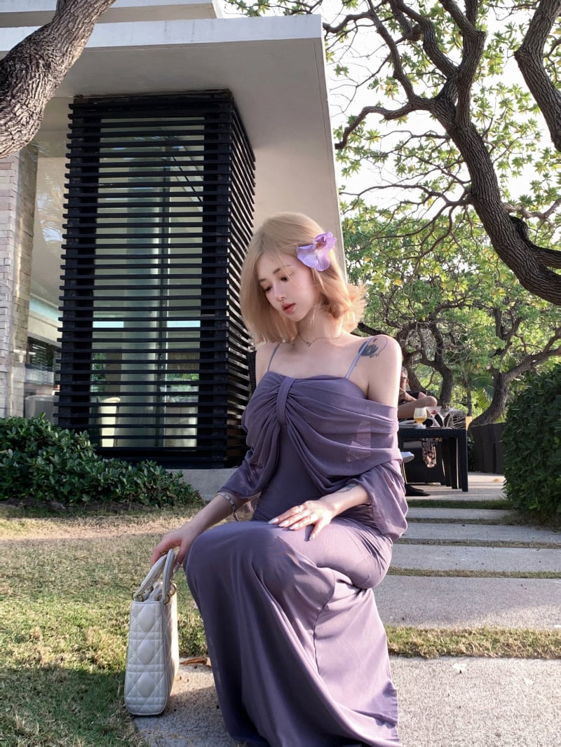 【dress】ドッキングキャミワンピース　M29833
