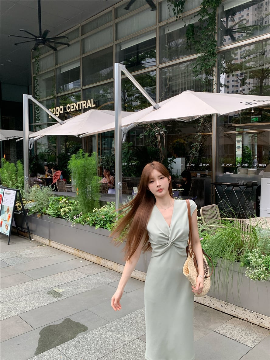 【dress】ノースリーブワンピース　M24288