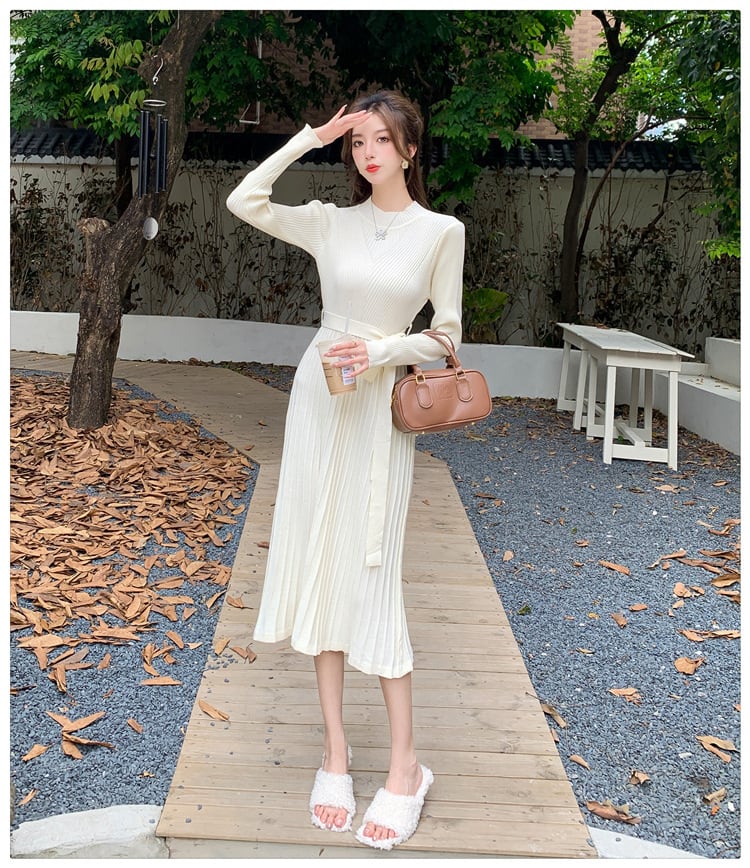 【dress】ニットワンピース　M25478