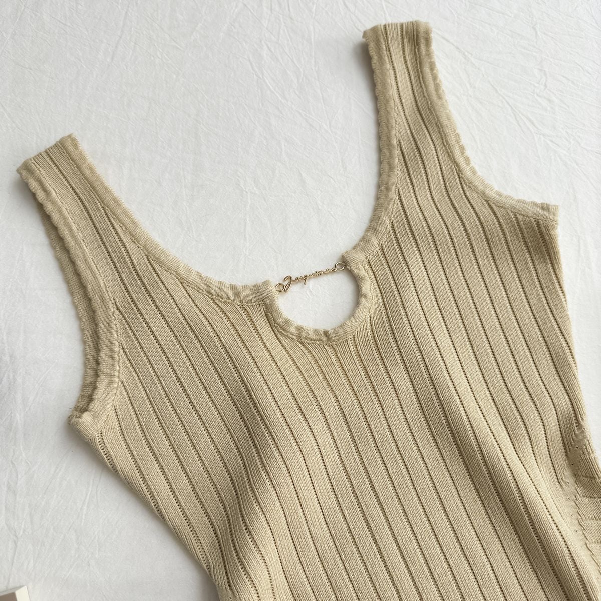 【dress】ニットキャミワンピース　M24434