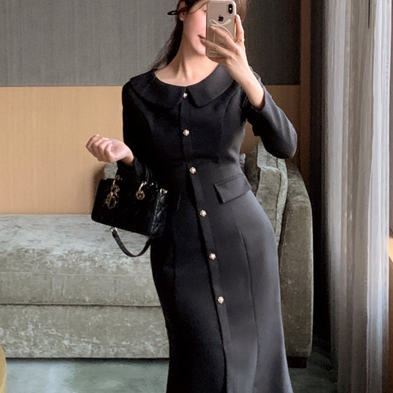 【dress】ドールカラーワンピース　M29583