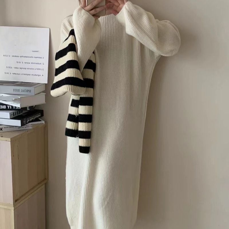【dress】ニットワンピース　M25568