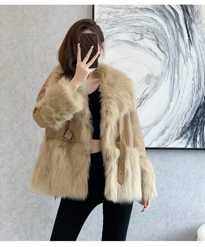 【outer】ファードッキングPUコート　M27198