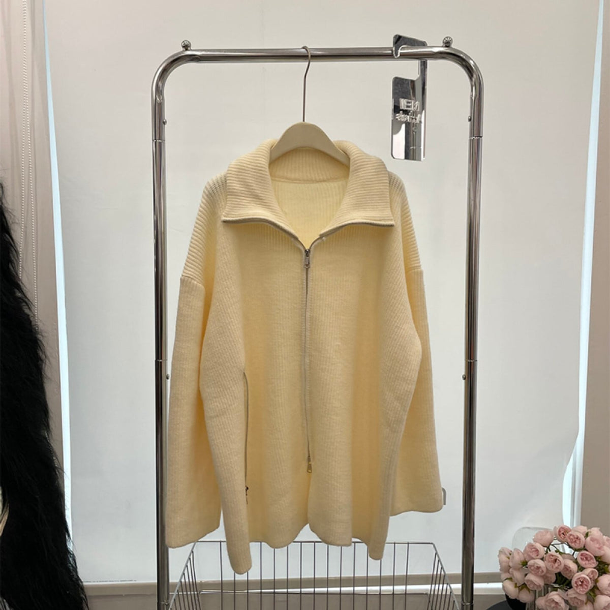 【outer】ニットカーデ　M27278
