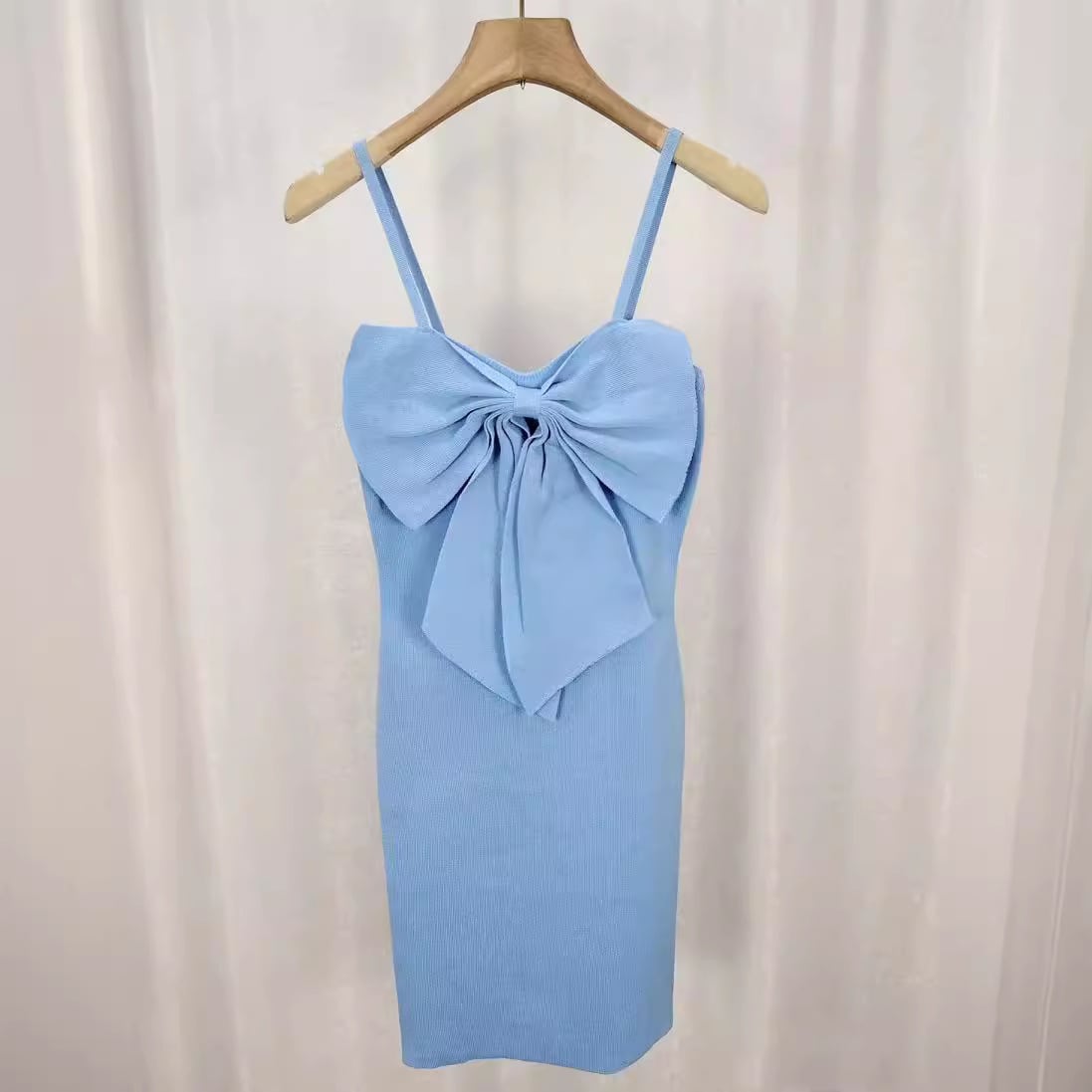 【dress】リボン付きキャミワンピース　M24026