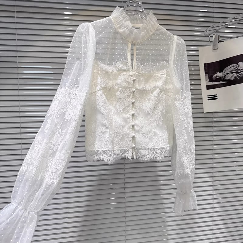【tops】チュールドッキングレーストップス Q8162