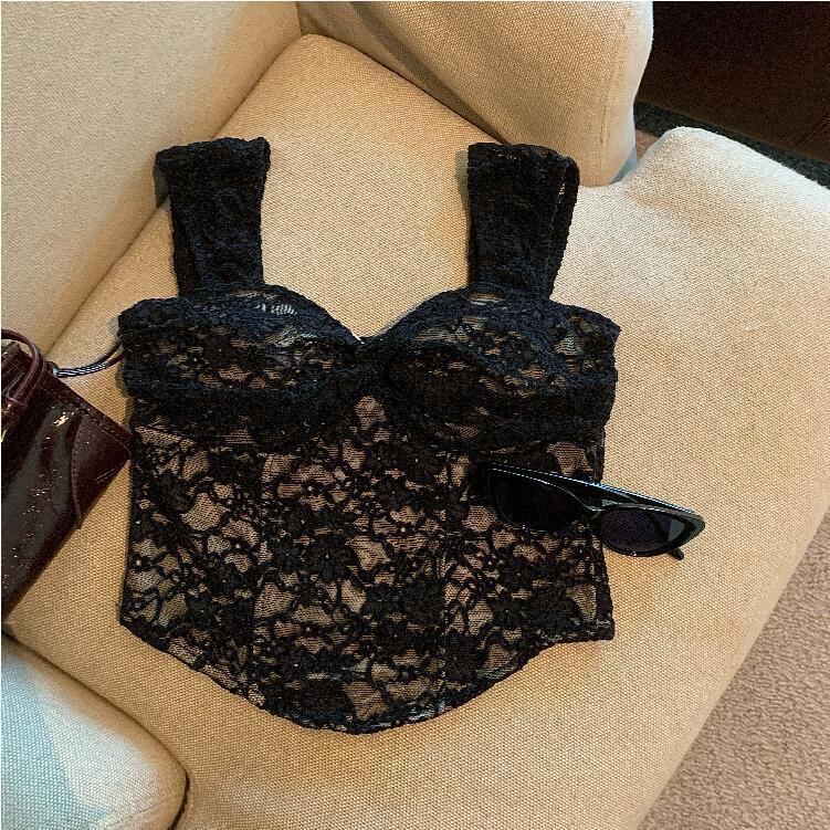 【tops】レースキャミソール　M29524