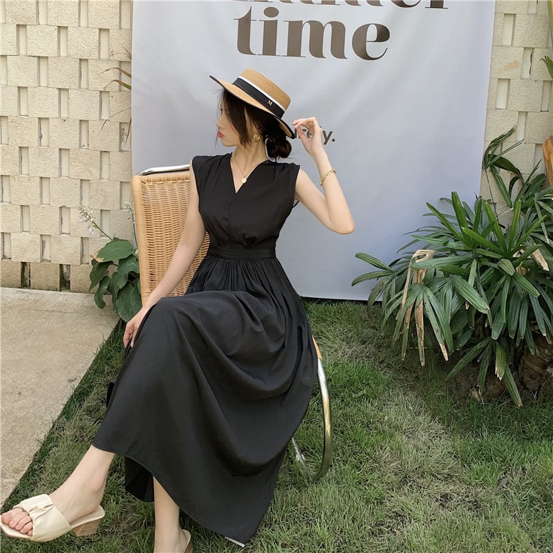 【dress】ノースリーブワンピース　M24755