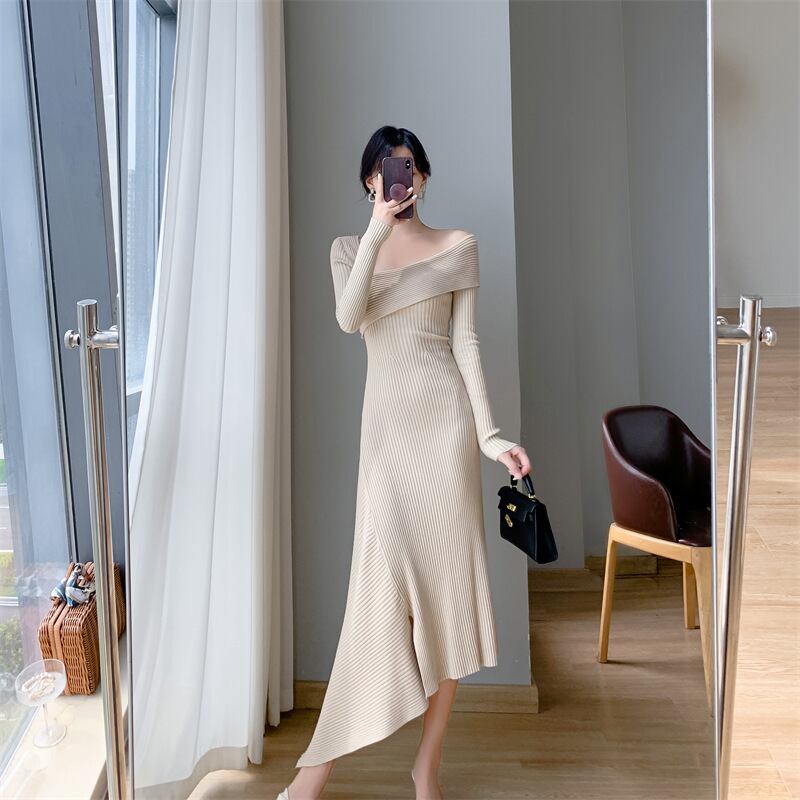 【dress】ニットワンピース　M18561
