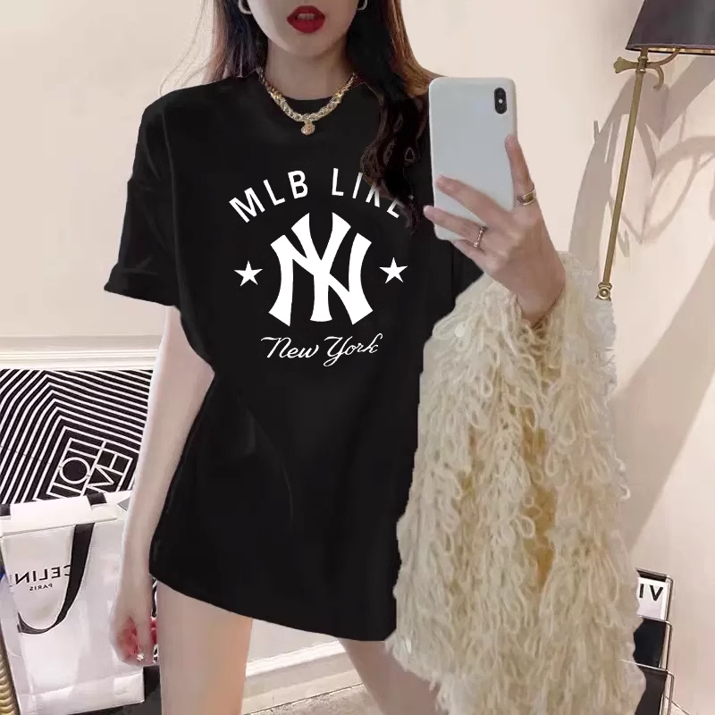 【tops】7色半袖英字柄TシャツF7547