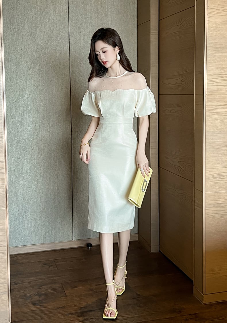 【dress】デートワンピース　M25245