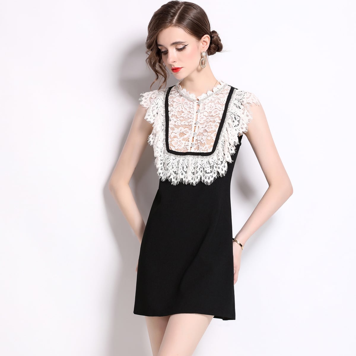 【dress】レースワンピース　M24401