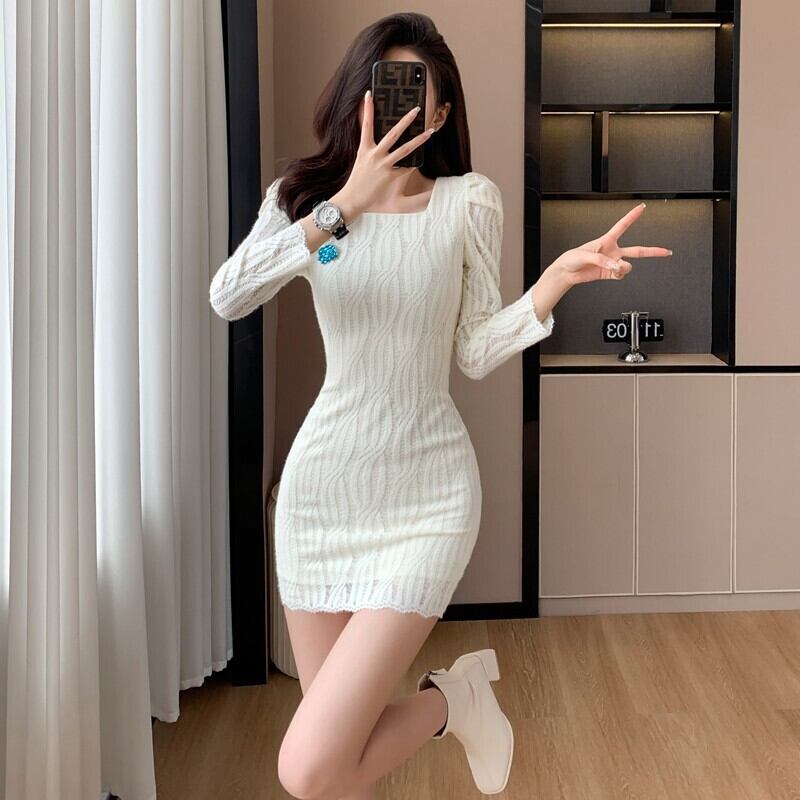 【dress】レースワンピース　M18765