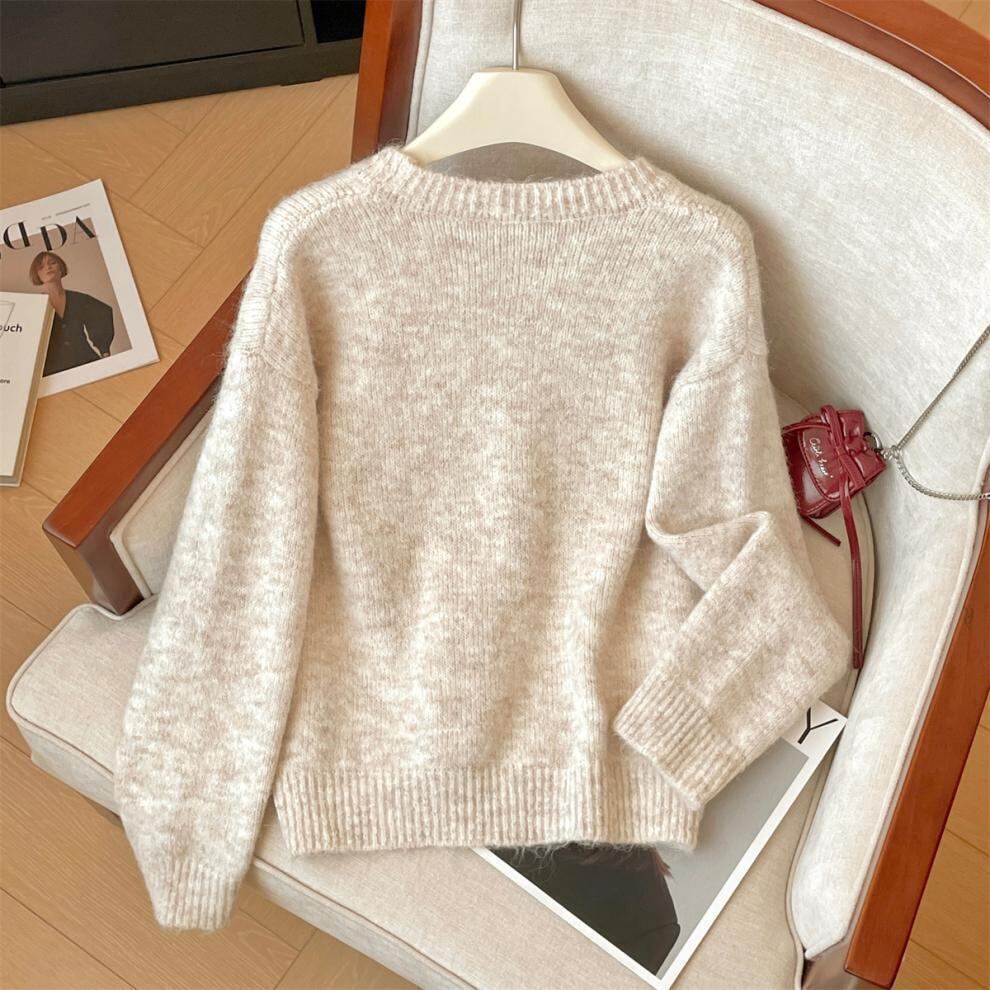 【tops】スパンコールニットセーター　M29291
