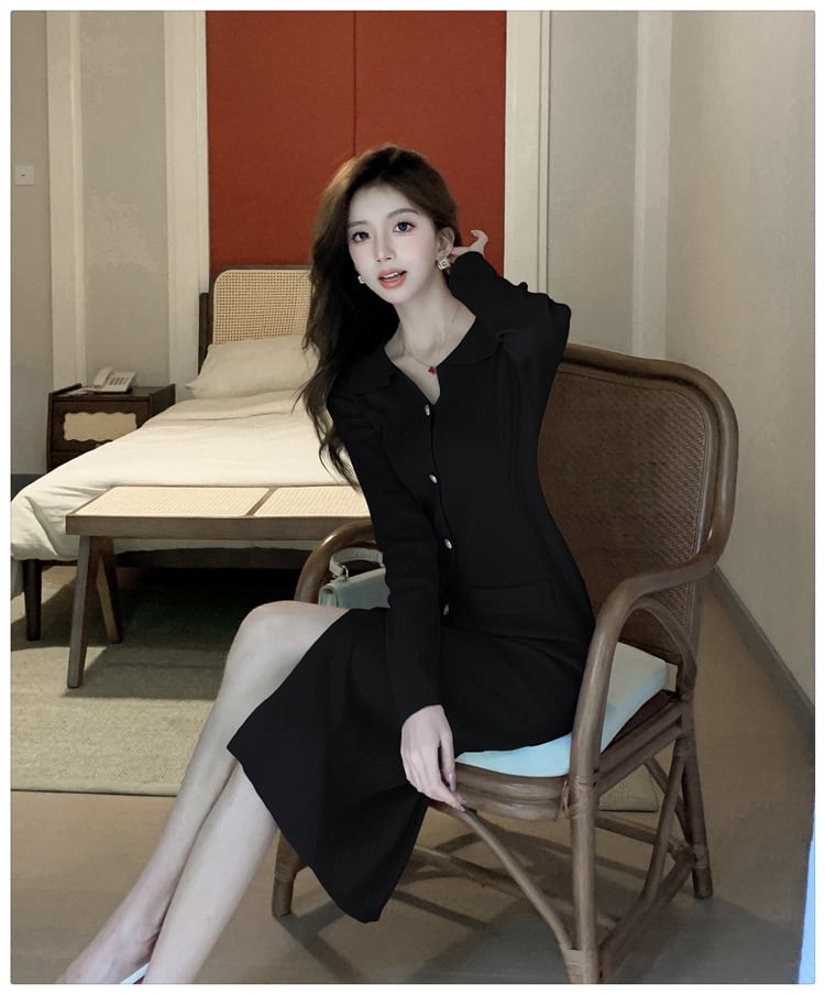 【dress】ニットワンピース　M25802