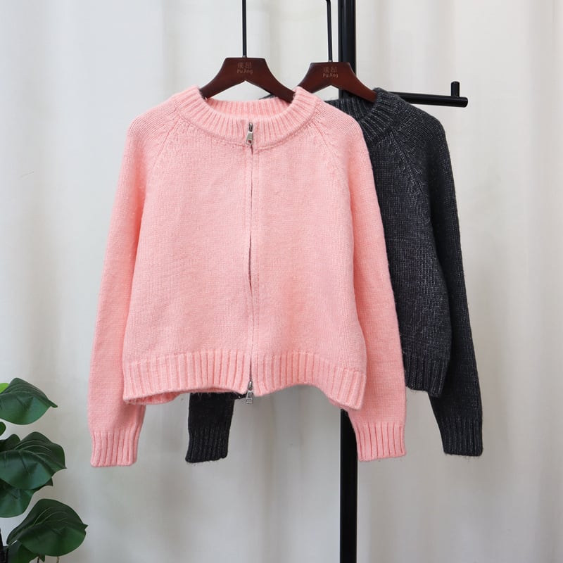 【outer】ニットカーデ　M25472