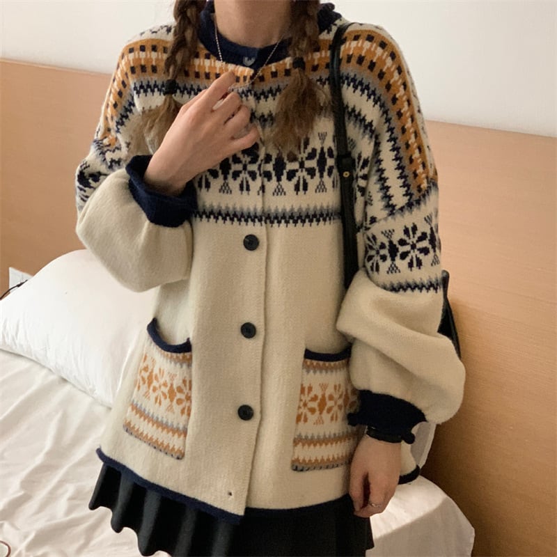 【outer】ニットカーデ　M25997