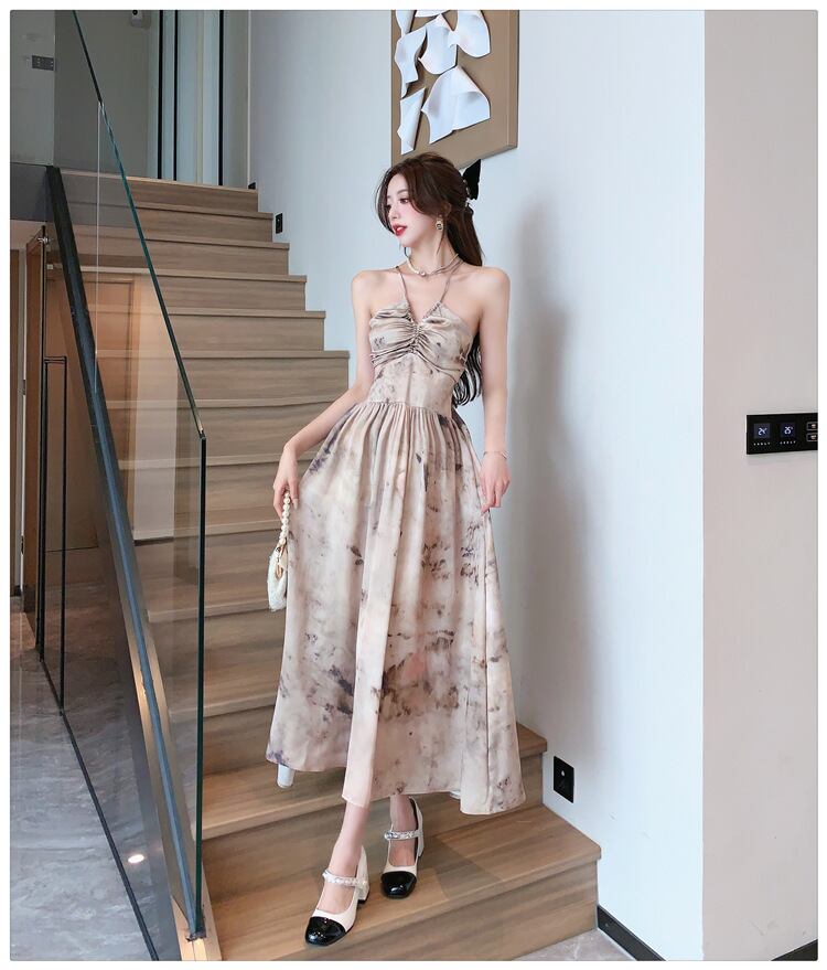 【dress】ホルターネックワンピース　M29997