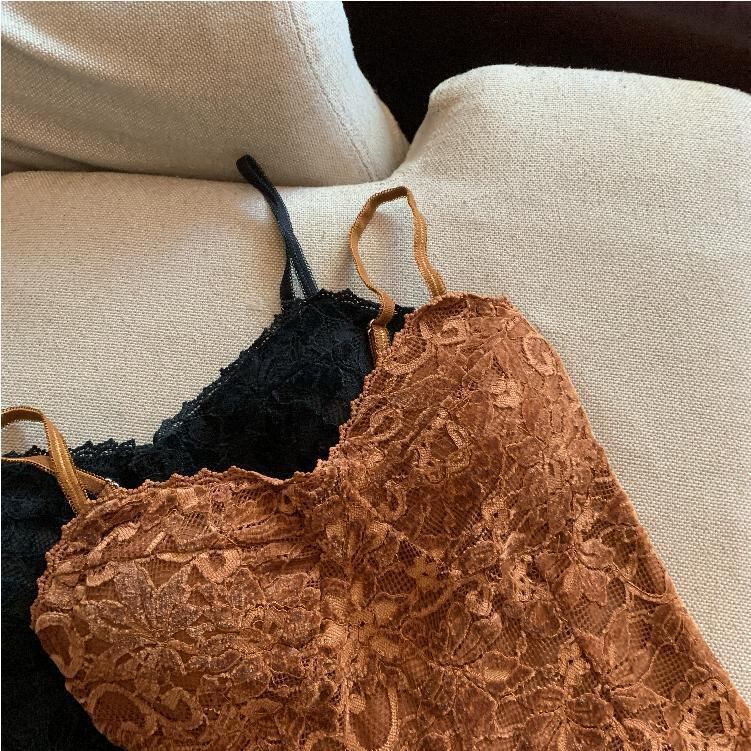 【tops】レースキャミソール　M29521
