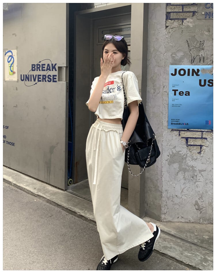 【set】Tシャツ×スカートセット　M24649