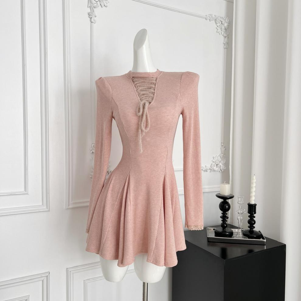 【dress】ニットワンピース　M28347