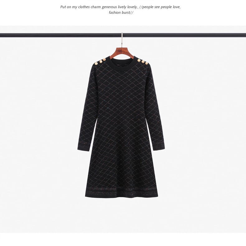 【dress】ニットワンピース　M25519
