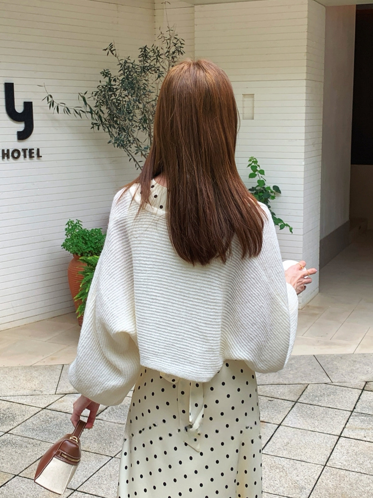 【outer】9色展開ニットカーディガン Q9000