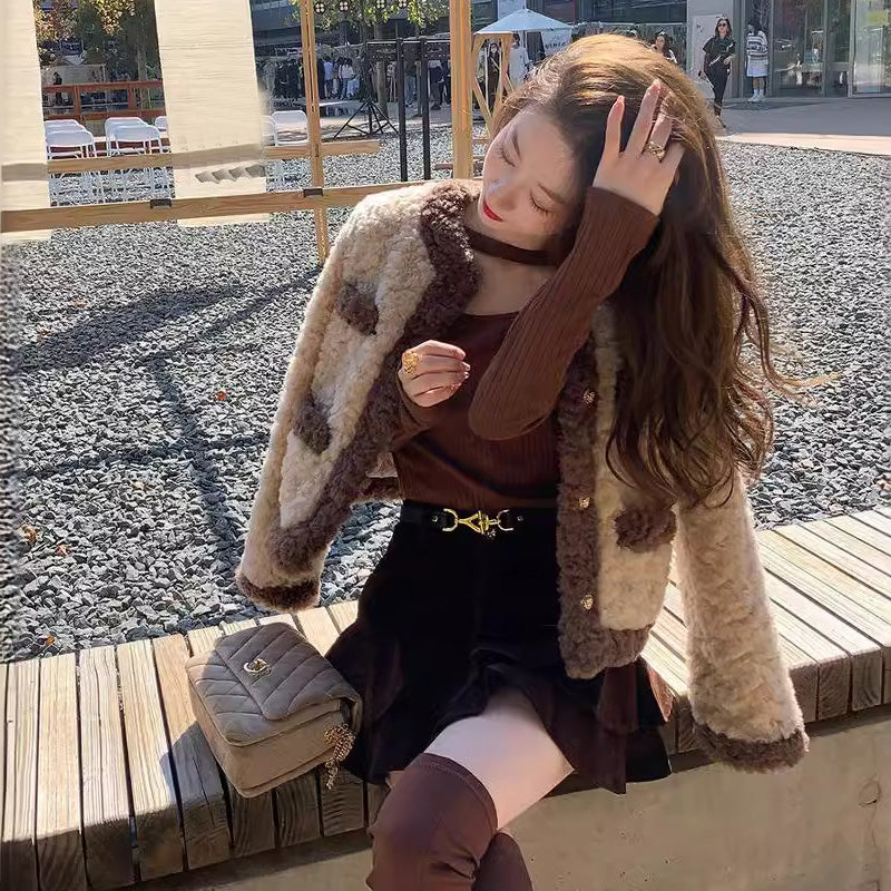 【outer】秋冬ふわふわコートF8403