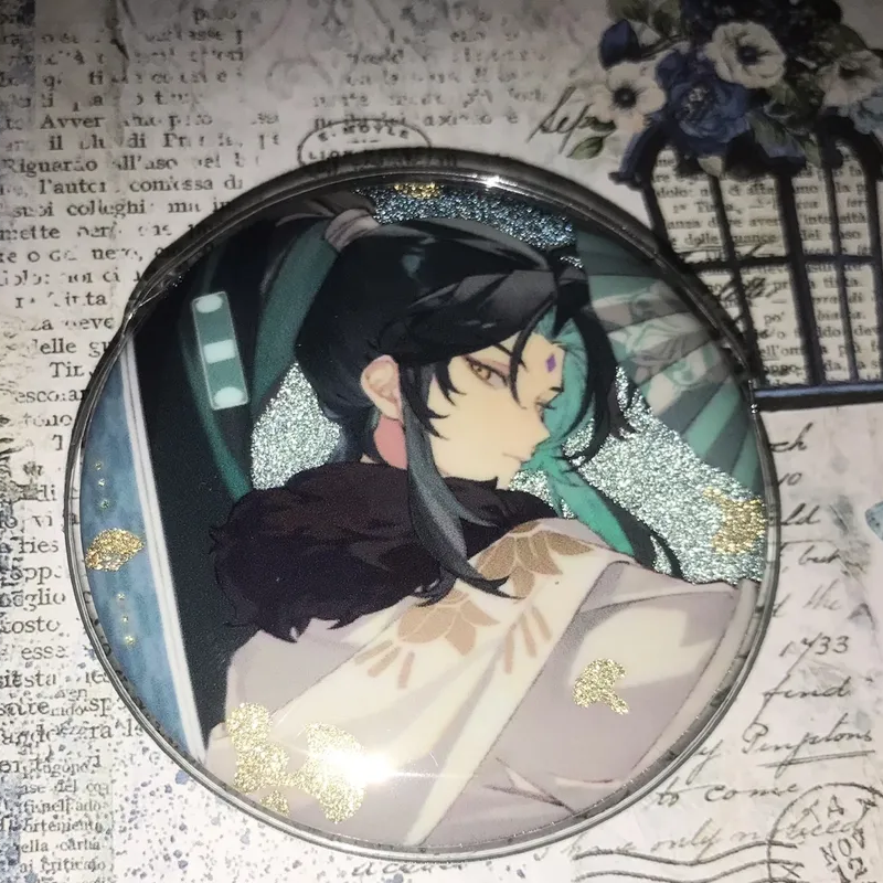 【GOODS】原神 魈 ポニーテール 58mm 缶バッジ Q2515