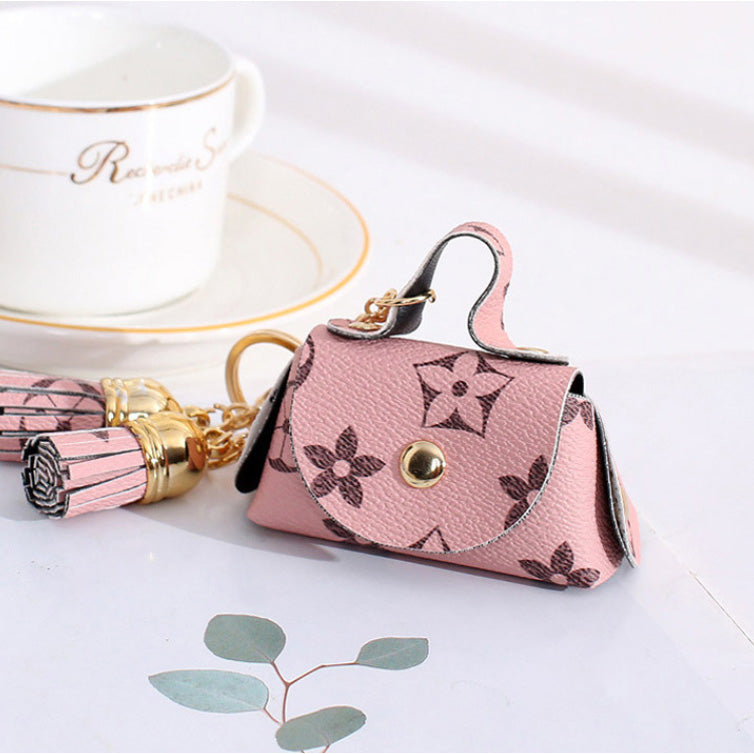 【小物】3色キーホルダーミニバッグF8159