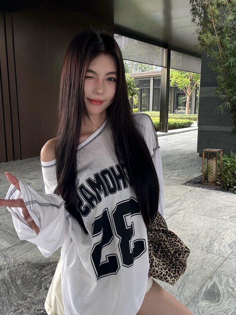 【tops】オーバーサイズTシャツ Q8622
