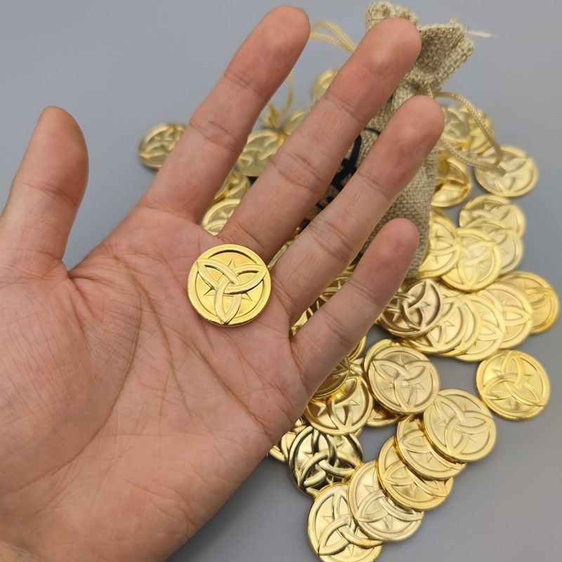 【GOODS】原神  cos 金属 モラ Q2563