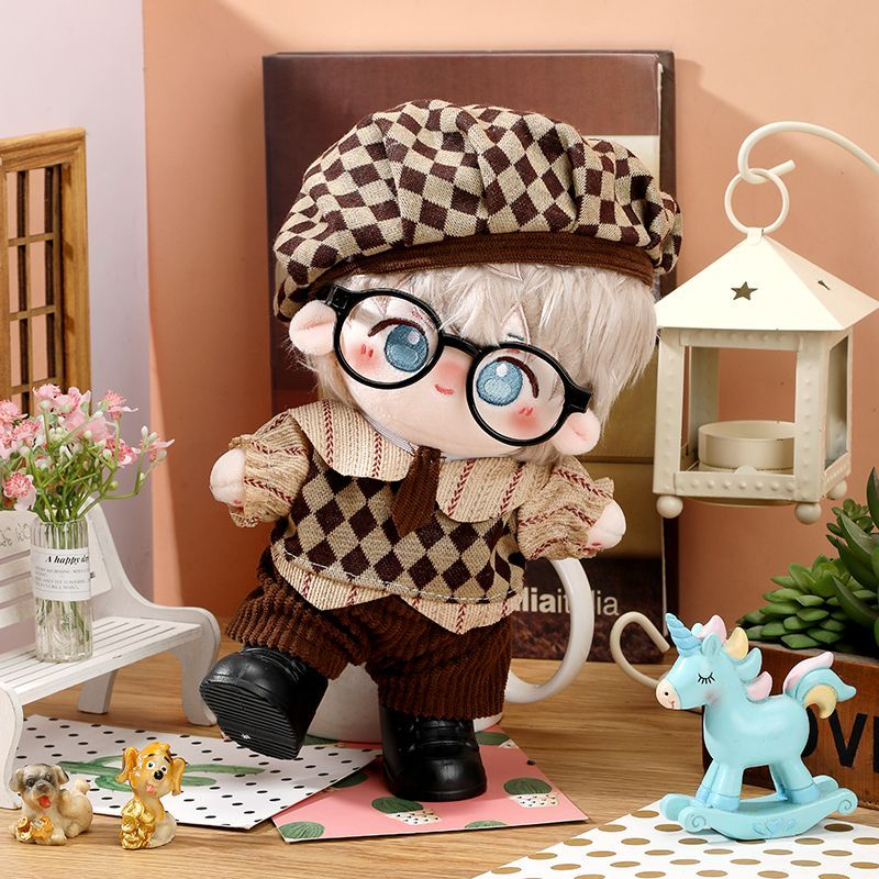 【GOODS】着せ替え 10cm20cm イギリス風 ぬいぐるみ服 5点セット Q2518