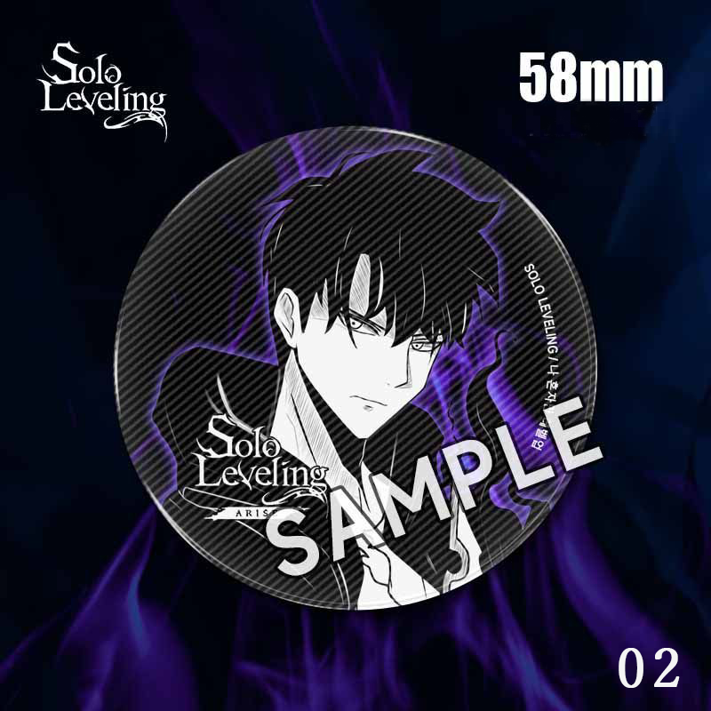 【GOODS】俺だけレベルアップな件 58mm 缶バッジ Q2481