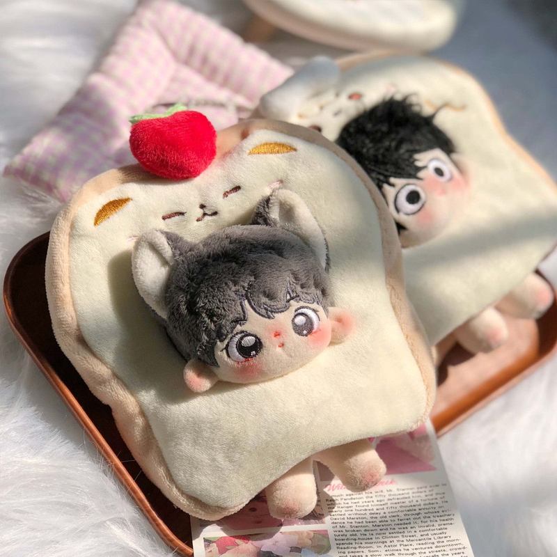 【GOODS】着せ替え 10cm ぬいぐるみ服 トースト  Q2496