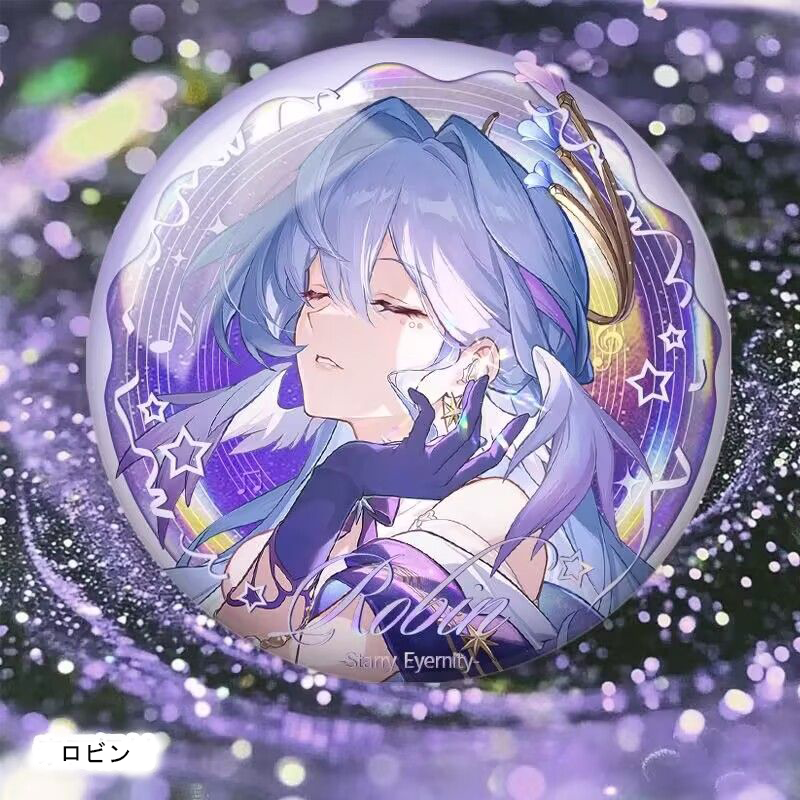 【GOODS】崩壊スターレイル ロビン　缶バッジ Q2140