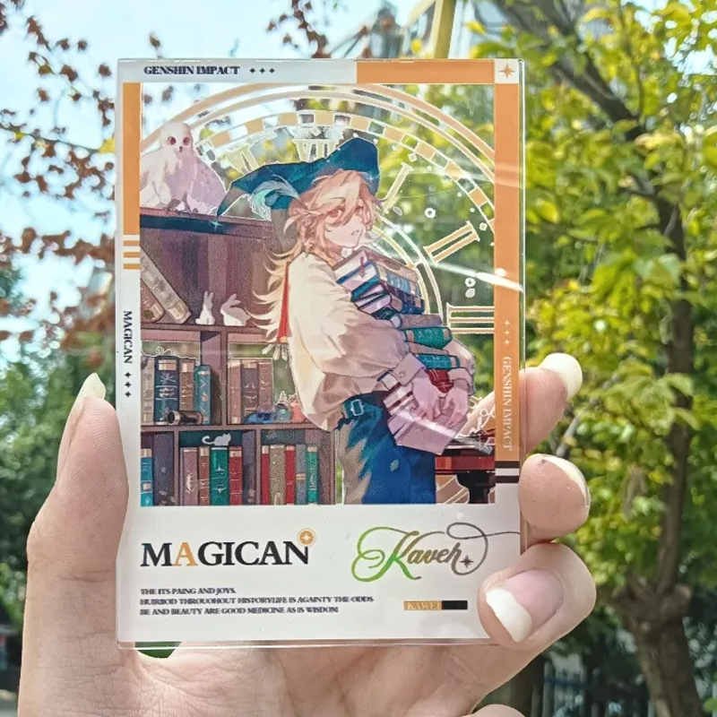 【GOODS】原神 カーヴェ アクリル クリアカード Q2206