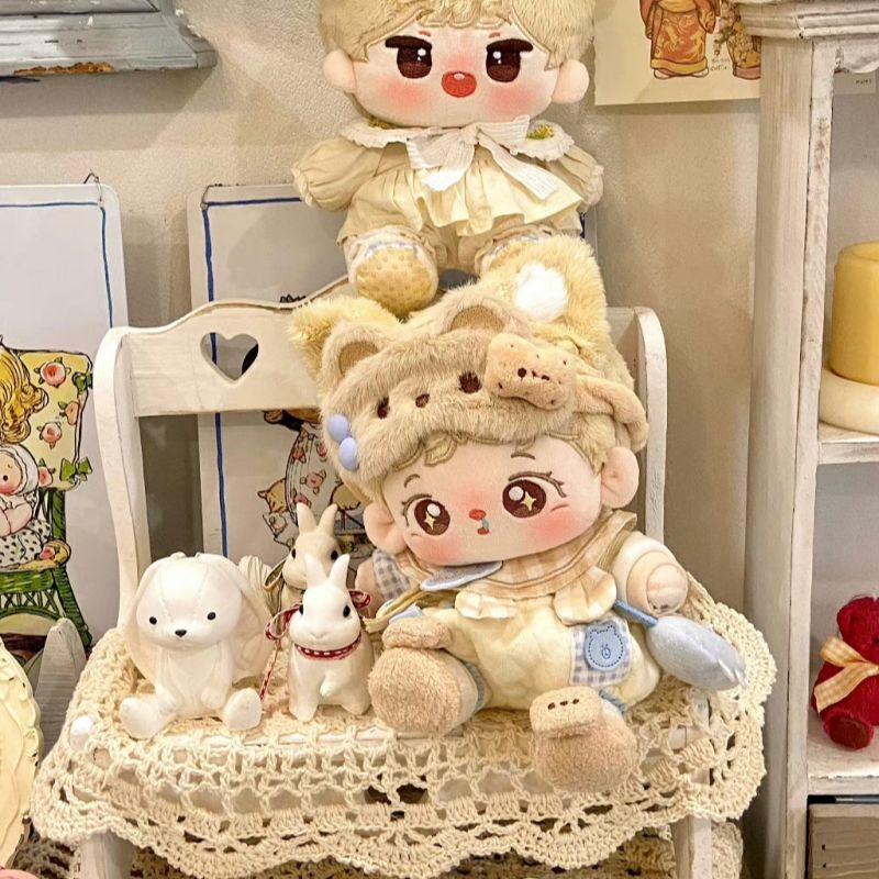 【GOODS】着せ替え  ぬいぐるみ服 20cm 熊ちゃん 6点セット Q2572