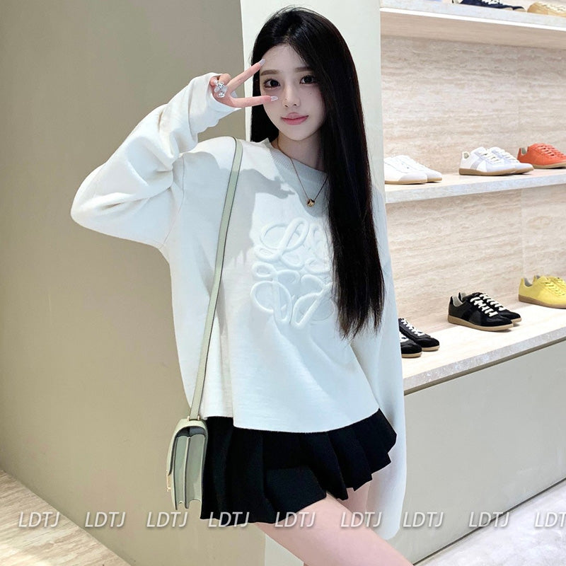 【tops】長袖ニットセーターF7932