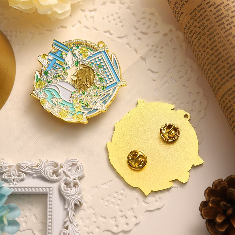 【GOODS】夏目友人帳 金属 プローチ Q2555