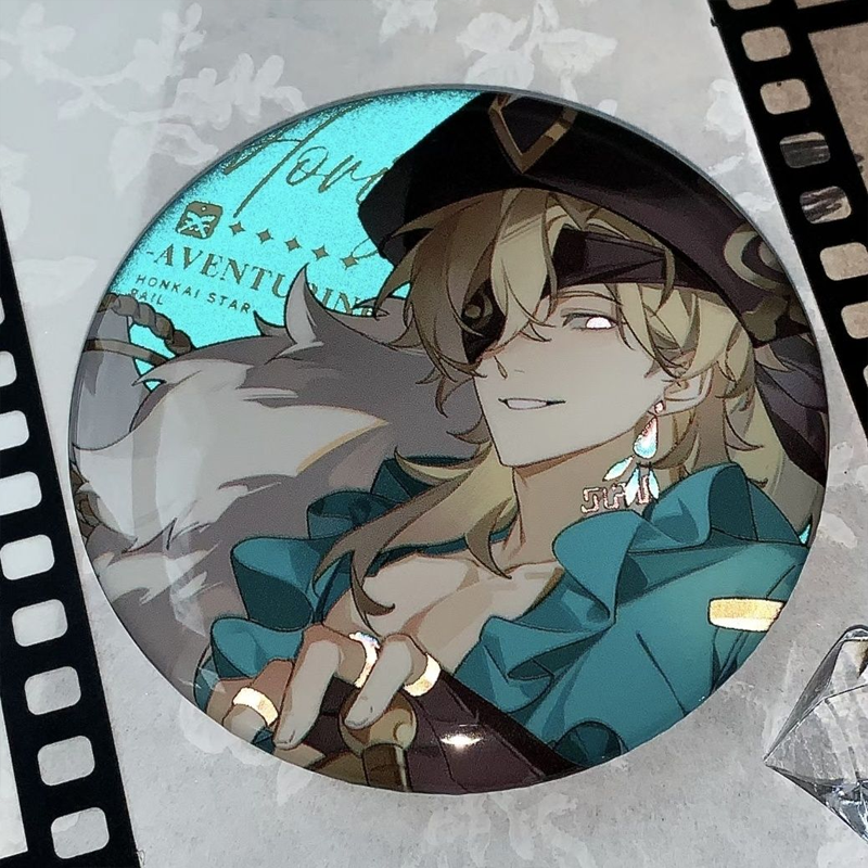 【GOODS】崩壊スターレイル 男キャラー 58mm 缶バッジ  Q2532