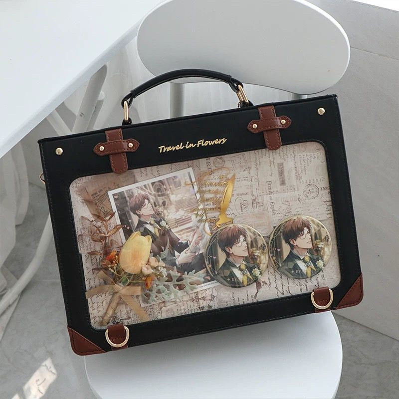 【GOODS】痛バッグ 学生 JK リュックサック 2way Q2491