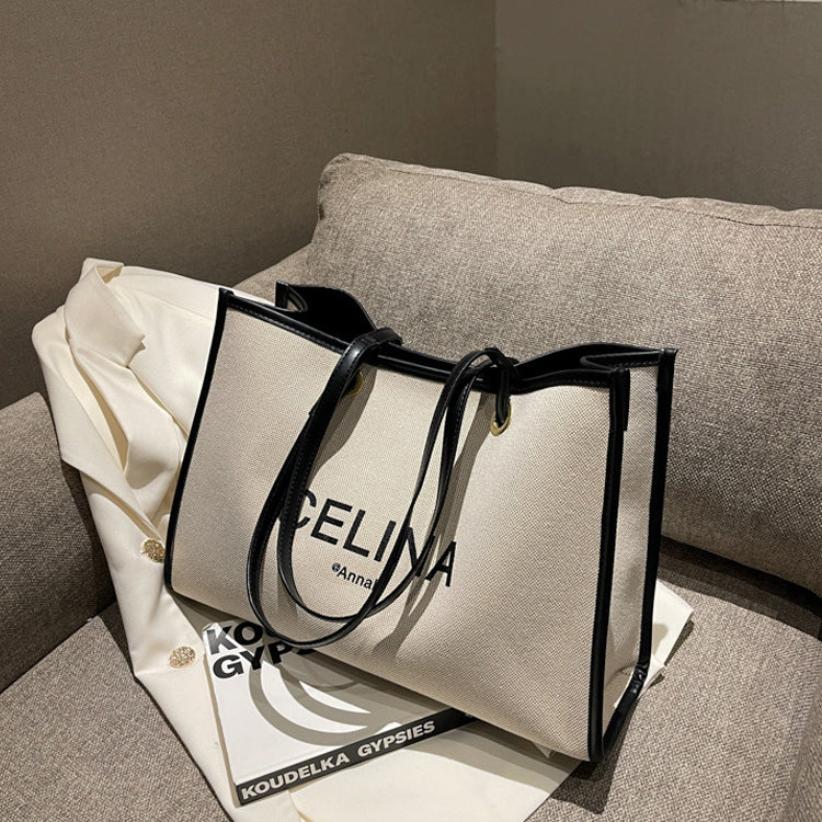 【小物】英字柄ショルダーバッグF8194