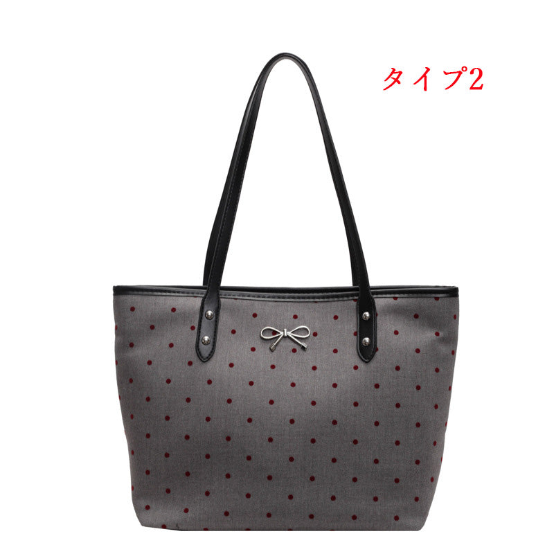 【小物】ボウタイ大容量バッグF8076