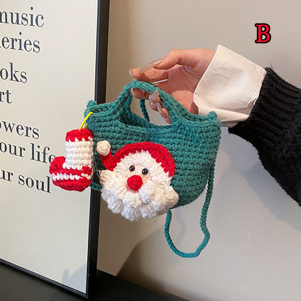 【小物】クリスマスメッセンジャーバッグF8459