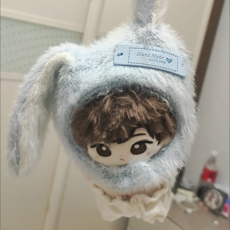 【GOODS】着せ替え 10cm うさぎ  ぬいぐるみ服 ２点セット Q2548